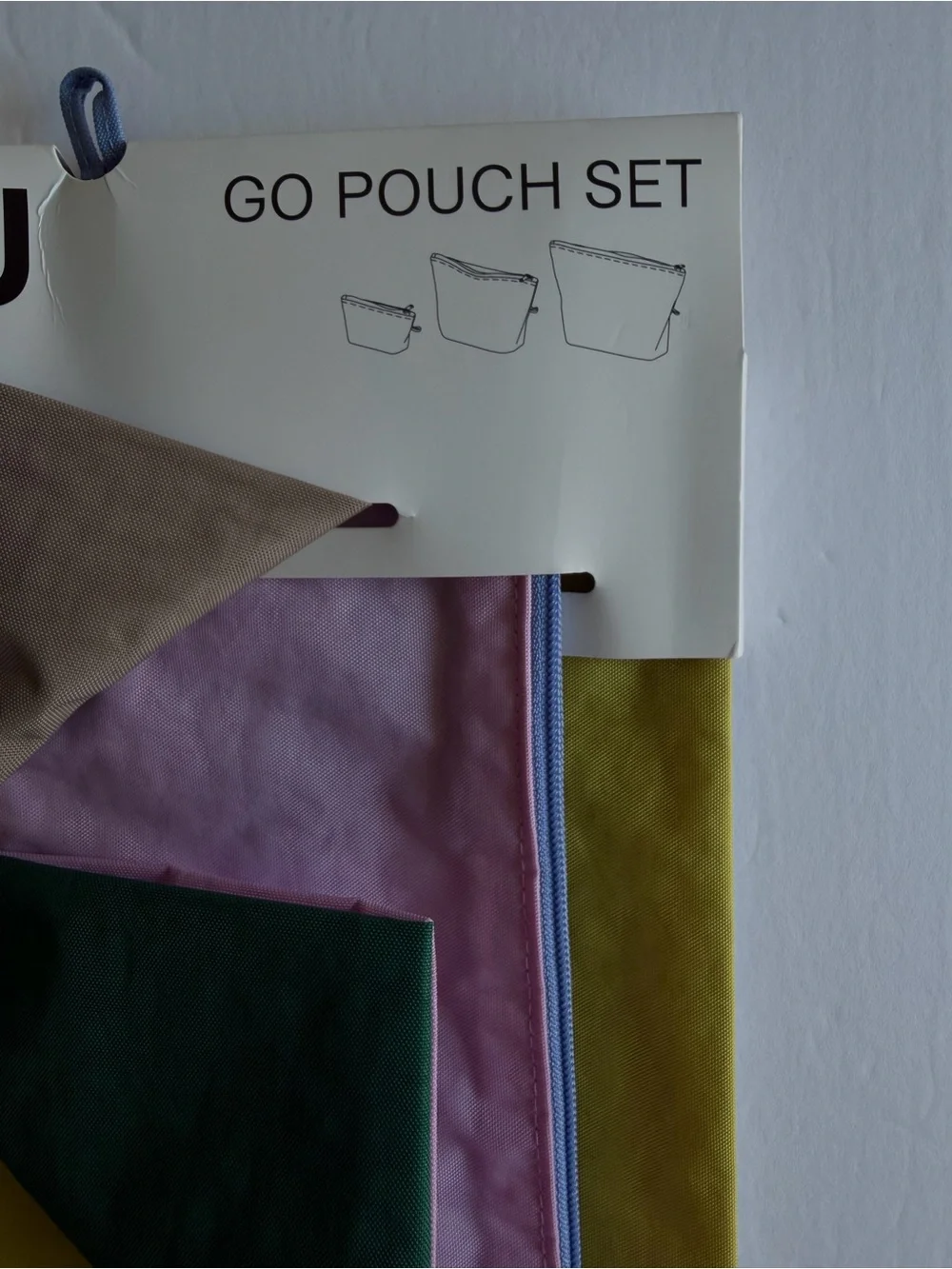 NWT BAGGU Go Pouch Set Plein Air